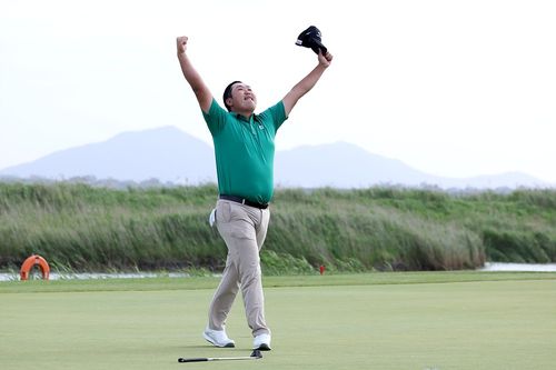 작년 KPGA 클래식에서 우승한 김찬우.[KPGA 제공. 재판매 및 DB 금지]