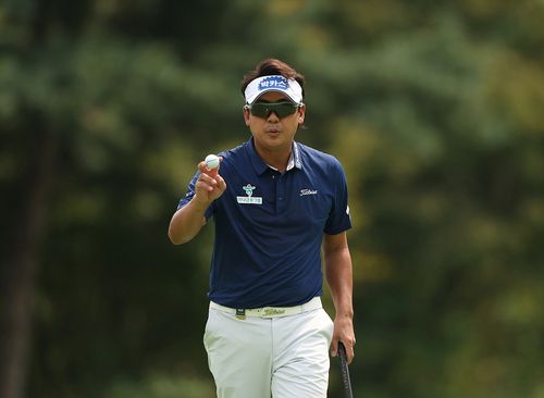 박상현의 버디 세리머니.[KPGA 제공. 재판매 및 DB 금지]