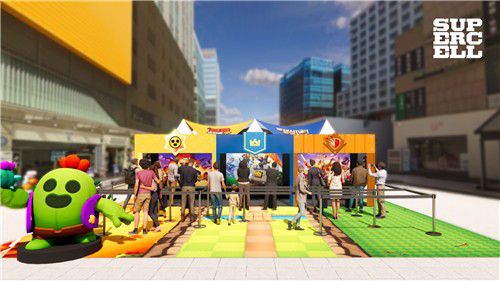 GXG 2025 슈퍼셀 부스[게임문화재단·성남산업진흥원 제공]