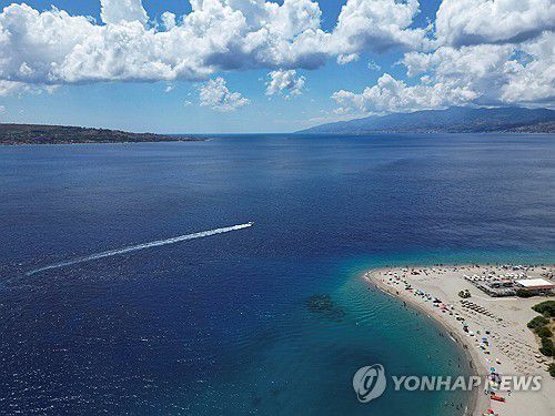 이탈리아 본토와 시칠리아섬을 잇는 대교 건설 예정 부지[로이터 연합뉴스 자료사진. 재판매 및 DB 금지]
