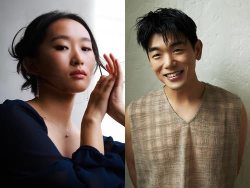 왼쪽부터 배우 유지영·가수 겸 배우 에릭남[ⓒ Amir Shafii·Kigon Kwak. 재판매 및 DB 금지]