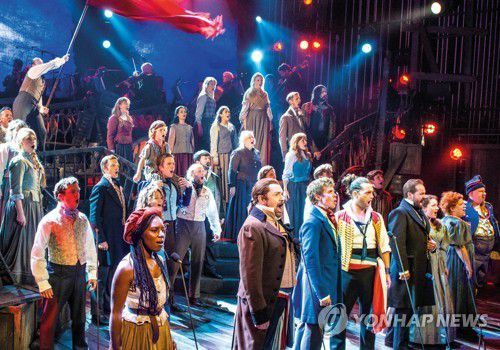 혁명을 소재로 한 뮤지컬 '레미제라블'[유니버설픽쳐스 제공. 재판매 및 DB금지]