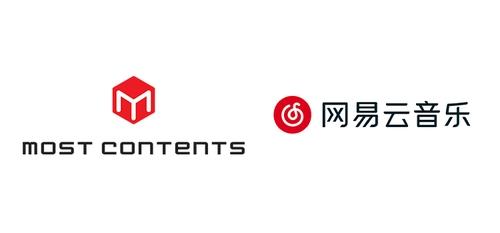 모스트콘텐츠(좌)와 넷이즈 클라우드 뮤직(우) 로고[모스트콘텐츠 제공. 재판매 및 DB 금지]