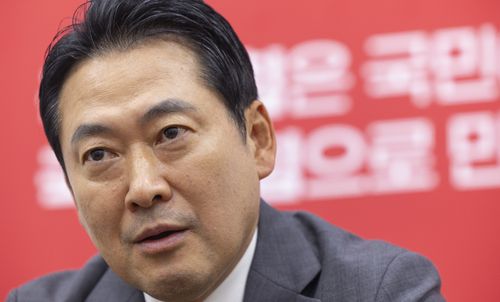 연합뉴스와 인터뷰하는 국민의힘 장동혁 대표    (서울=연합뉴스) 황광모 기자 = 국민의힘 장동혁 대표가 지난 5일 국회 내 대표실에서 연합뉴스와 가진 인터뷰에서 향후 정국 전망과 당 운영 방안에 대해 말하고 있다. 2025.9.7     hkmpooh@yna.co.kr