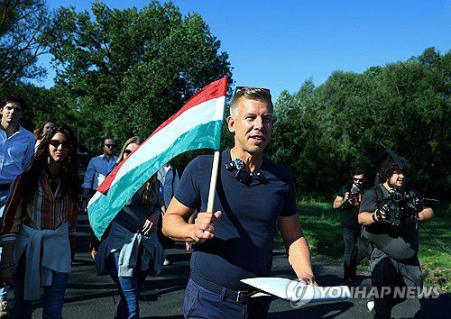 '오르반 라이벌' 헝가리 야당 대표[로이터 연합뉴스 자료사진 재판매 및 DB 금지]
