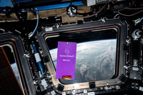 국제우주정거장에 도착한 스페이스린텍의 우주의약 연구 모듈 'BEE-PC1'[스페이스린텍 제공. 재판매 및 DB 금지]