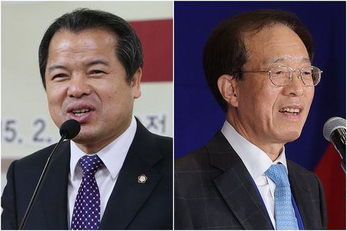 중앙선거관리위원 후보자 위철환 변호사(왼쪽)와 대통령직속 국민통합위원회 위원장 이석연 전 법제처장 [연합뉴스 자료사진]