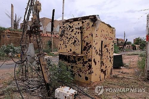 지나달 23일(현지시간) 수단 수도 하르툼 전경[로이터 연합뉴스 자료사진. 재판매 및 DB 금지]