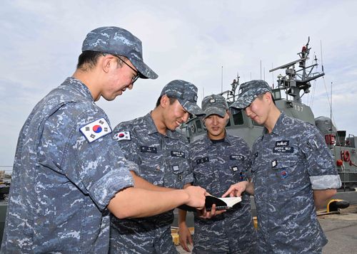 선봉수병 다짐의 날 행사[해군 1함대 제공. 재판매 및 DB 금지]
