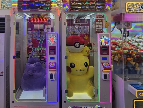 서울 시내의 한 오락실에 설치된 인형뽑기 기계[촬영 김빛나]