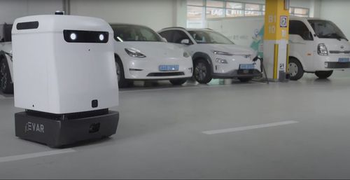 자율주행 전기차 충전로봇 [성남시 제공]