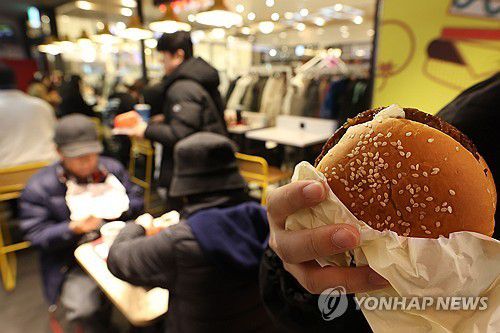 버거 [연합뉴스 자료사진]
