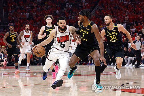 드리블하는 밴플리트[AFP=연합뉴스]