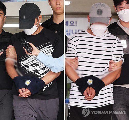 'KT 소액결제' 사건 피의자 2명[연합뉴스 자료사진]