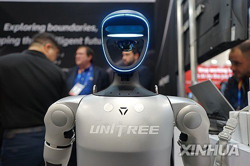 중국 유니트리 휴머노이드 로봇[신화=연합뉴스 자료사진]