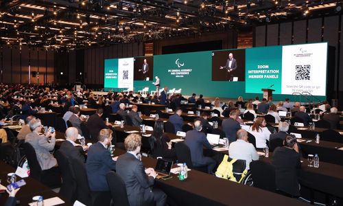 국제패럴림픽위원회(IPC) 서울 총회 모습[대한장애인체육회 제공. 재배포 및 DB 금지]