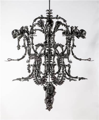 아이 웨이웨이의 '검은 샹들리에'[국립현대미술관 제공. 재판매 및 DB 금지]