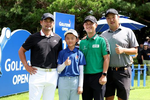 9월 골프존오픈 어나운스 키즈 모습. [KPGA 제공. 재판매 및 DB 금지]