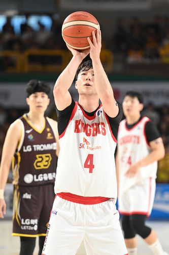 SK의 김낙현[KBL 제공. 재판매 및 DB 금지]