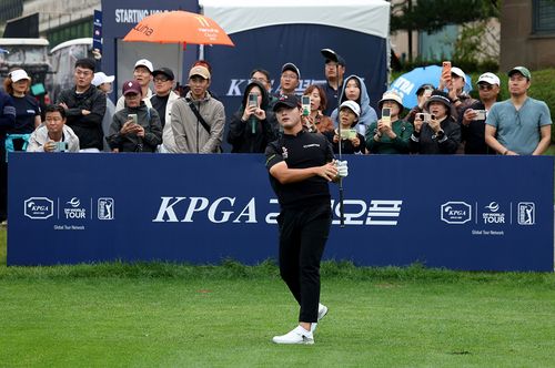 배용준의 3라운드 경기 모습. [KPGA 제공. 재판매 및 DB 금지]