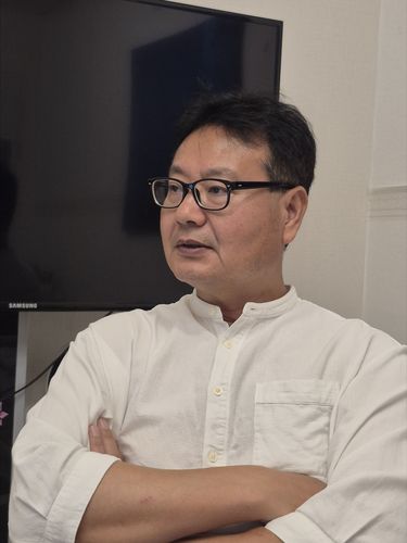 연합뉴스와 인터뷰 중인 류동익 박사[윤근영 기자 촬영]