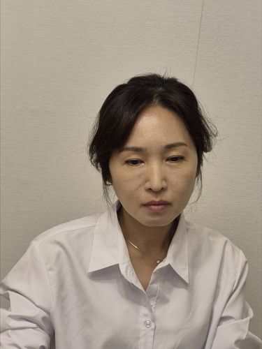 연합뉴스와 인터뷰 중인 배진시 대표[윤근영 기자 촬영]