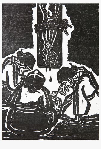 '마가복음 전남 방언' 삽화 '십자가상 예수'[대한기독교서회 제공. 재판매 및 DB 금지]