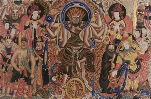 강화 전등사 신중도[국가유산포털 제공. 재판매 및 DB 금지]