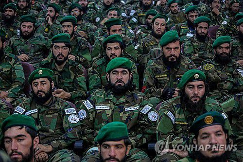 아프간 탈레반군[EPA 연합뉴스. 재판매 및 DB 금지]