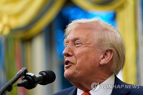 도널드 트럼프 미국 대통령[AP=연합뉴스. 재판매 및 DB 금지]