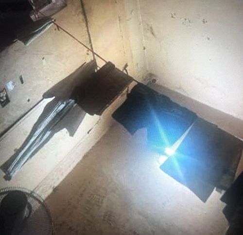 캄보디아 이민국 구금시설의 내부 모습.[독자 제공]