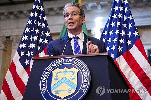 스콧 베선트 미 재무장관(워싱턴 로이터=연합뉴스 재판매 및 DB금지)