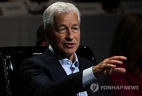 제이미 다이먼 JP모건체이스 CEO[로이터 연합뉴스 자료사진. 재판매 및 DB 금지]