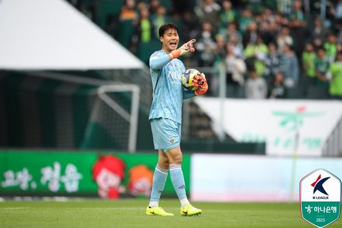 전북 골키퍼 송범근.[한국프로축구연맹 제공. 재판매 및 DB 금지]