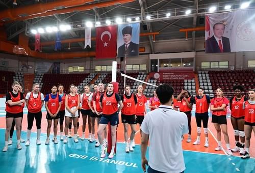 프로배구 여자부 외국인 선수 트라이아웃 장면 [한국배구연맹 제공. 재판매 및 DB 금지]