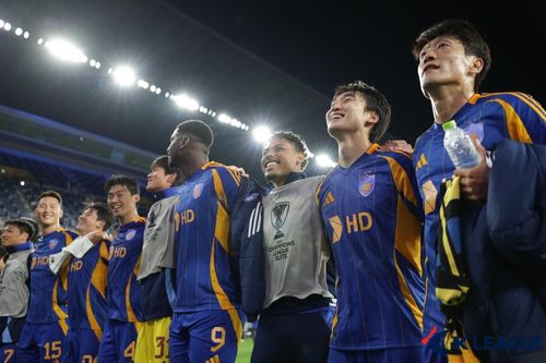 울산 HD 선수들[한국프로축구연맹 제공. 재판매 및 DB 금지]