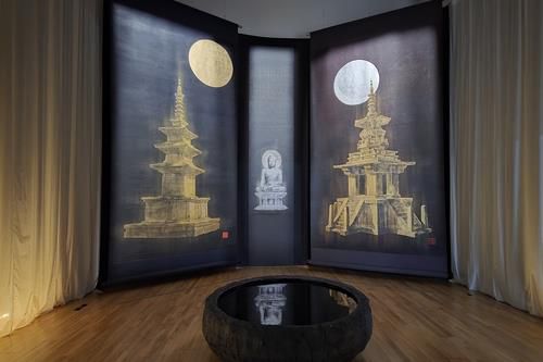 솔거 미술관 특별전 '신라한향' 전시 전경[연합뉴스 자료사진]