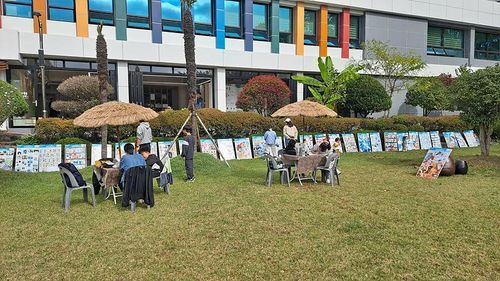 제16회 울산들꽃만화페스티벌 행사 모습[범서문화마당 제공.재판매 및 DB 금지]