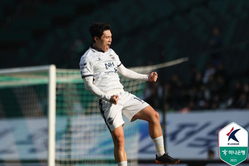 결승골 넣은 이동경[한국프로축구연맹 제공. 재판매 및 DB 금지]