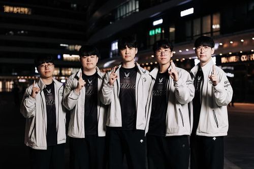 2025 LoL 월드 챔피언십 8강전에 진출한 젠지[라이엇게임즈 제공. 재판매 및 DB 금지]