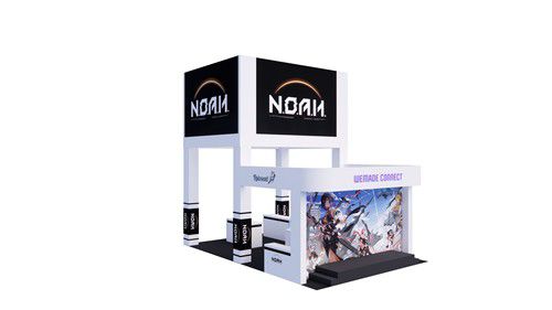 '노아(N.O.A.H.)' 부스[위메이드커넥트 제공. 재판매 및 DB 금지]