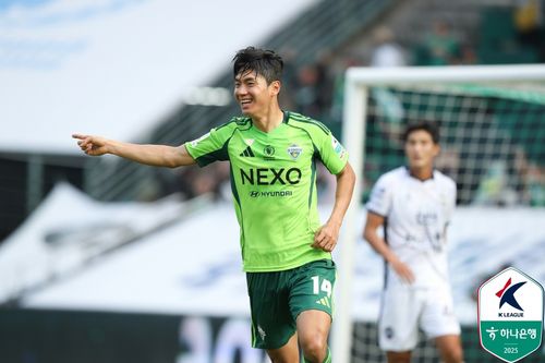 전북 전진우[한국프로축구연맹 제공. 재판매 및 DB 금지]