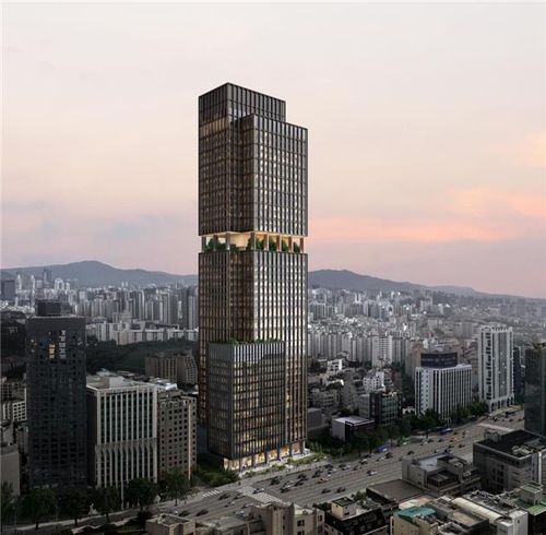 청담동 52-3번지 역세권 활성화사업 조감도[서울시 제공. 재판매 및 DB 금지]