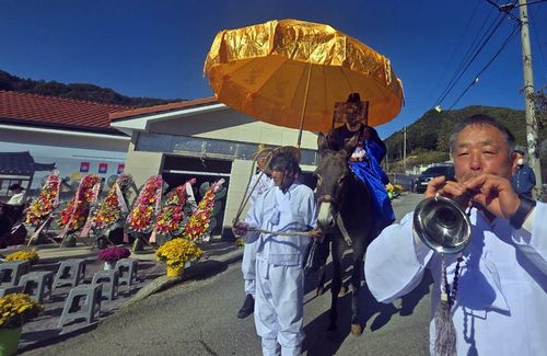 청사초롱마을 전통혼례축제 [촬영 이상학]