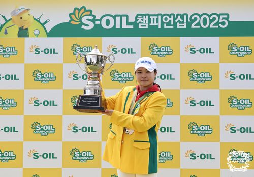 우승 차지한 고지원[KLPGA 제공. 재판매 및 DB 금지]