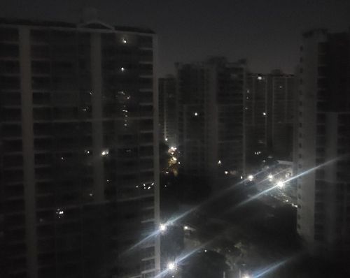 정전된 아파트[독자 제공. 재판매 및 DB 금지]