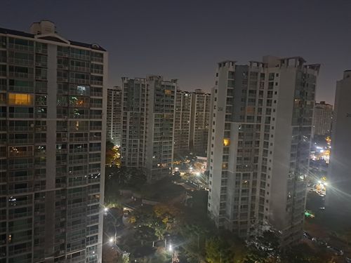 정전된 아파트[독자 제공. 재판매 및 DB 금지]