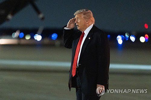 트럼프 미국 대통령[AP=연합뉴스 자료사진. 재판매 및 DB 금지]