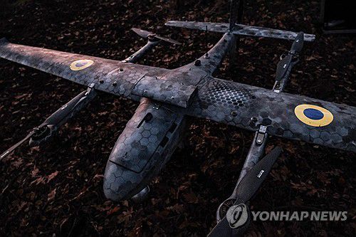 우크라이나군이 도네츠크주 포크로우스크 전선에 투입하는 폭격 드론[EPA=연합뉴스. 재판매 및 DB 금지]