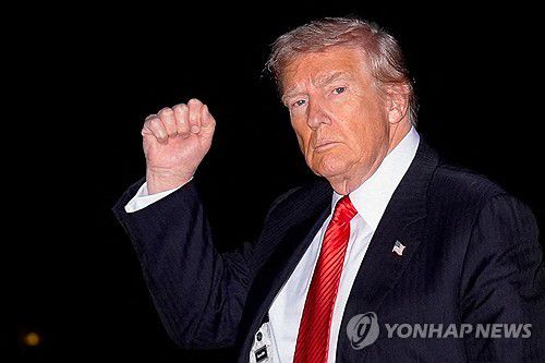 도널드 트럼프 미국 대통령[로이터=연합뉴스. 재판매 및 DB 금지]